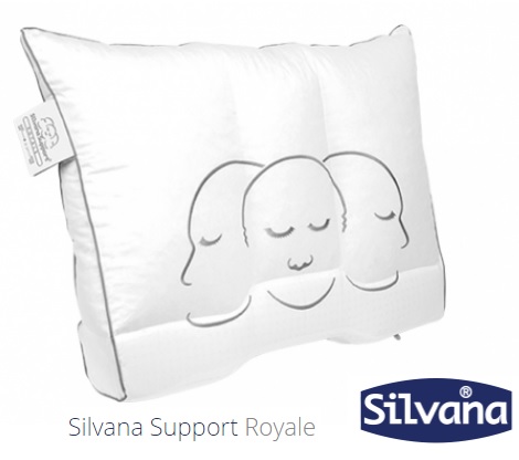 Silvana Support Royale hoofdkussen soft,medium,firm,dons